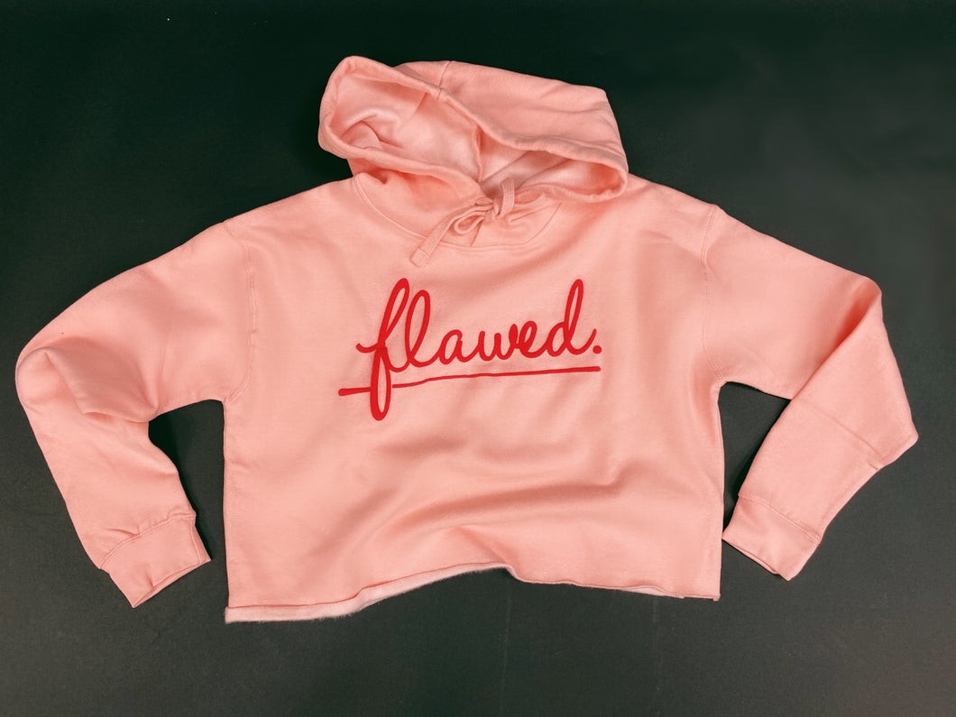 Flawed Cropped Hoody